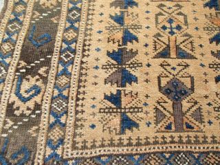 An Antique Hand Made Middle Eastern/Asian Rug c1900? 5
