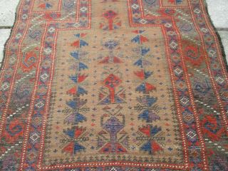 An Antique Hand Made Middle Eastern/Asian Rug c1900? 6