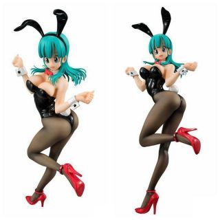 Anime Dragonball Z Bulma Action Figure Sexy Bunny Suit Figurine Doll Otaku DBZ 3