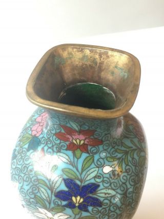 Lovely Old Oriental Cloisonné Vase Price