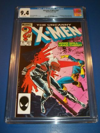 Uncanny X - Men 201 1st Cable Baby Nathan Cgc 9.  4 Nm Beauty Deadpool Starjammers