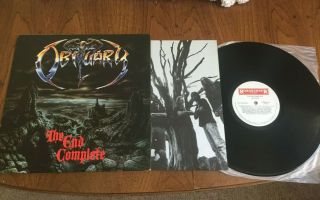 Rare Obituary The End Complete 1993 Brazil Press Nm - Roadrunner Sepultura Slayer