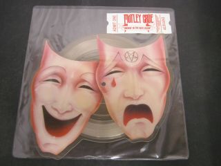 Vinyl Record 10” Shaped Pic Disc Motley Crue Smokin In The Boys Room (w) 88