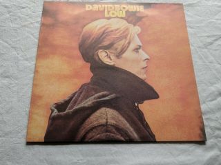 David Bowie - Low (uk 1977 Release - Stickered Outer Sleeve,  Credit Insert)