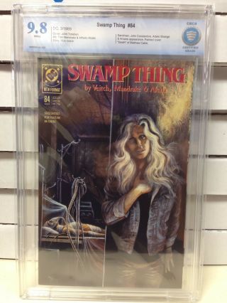 The Saga Of Swamp Thing 84 Cbcs 9.  8