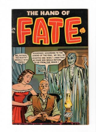 The Hand Of Fate 10,  Apr 1952 Fine,  6.  5.