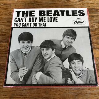 Beatles Can’t Buy Me Love You Can’t Do That 45rpm And T - Shirt Box Set