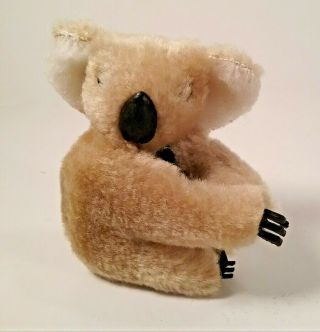 Vintage Brown Koala Bear Finger Hugger,  Clip - On Everywhere,  Cute Novelty Gift