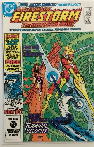 Firestorm 24 First Appearance Blue Devil Swamp Thing Tv Show 2nd Felicity 1st Nm