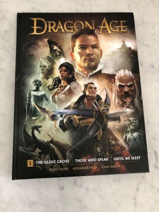 Dragon Age Library Edition Volume 1: Silent Grove,  Those Who Speak,  Until We Sle