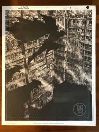 Sdcc 2019 Dc Black Label Batman Damned 1 Diamond Retailer Summit Poster Print