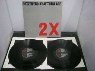 Vinyl Record Album Nitzer Ebb That Total Age (72) 7