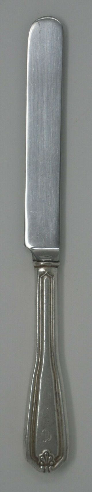 Antique Reed & Barton Silverplate Butter Kinfe,  Clift Hotel,  San Francisco,  Ca