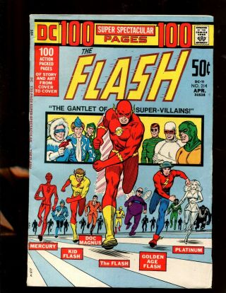 Flash 100 Spectacular Pages 214 (7.  0) The Gantlet Of - Villains