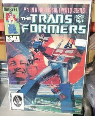 The Transformers 1 (sep 1984,  Marvel) Ex.  Awesome Fine Sharpe Bright Look 