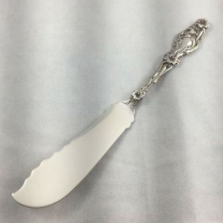 Lily By Whiting All Sterling Master Butter Spreader - 6 7/8 "