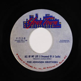 Crossover Soul 45 - Johnson Brothers - All Of My Life - Your Town - Mp3