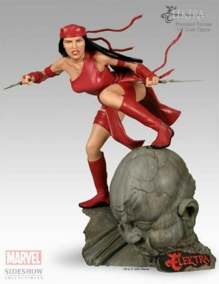 Sideshow Elektra 1/4 Scale Premium Format Figure Statue 8/1000 Marvel Daredevil