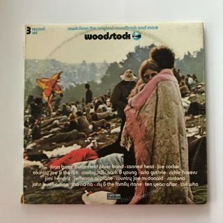 Woodstock - Music From The Soundtrack 1970 Cotillion Sd 3 - 500 Monarch Vinyl