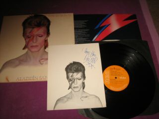David Bowie - Aladdin Sane - Rca Uk 1973 Complete 3t/3t 1st Press