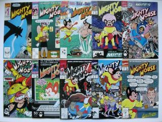 Set Of Comics Mighty Mouse 1 - 10,  Marvel