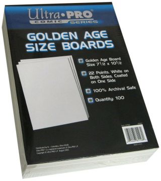 200 Ultra Pro Golden Size Resealable Storage Bags And Boards Factory