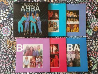 Abba - The Best Of Abba 1972 - 81 Rare Uk 5lp Cbs/reader 