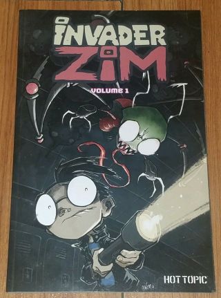 Invader Zim Vol 1 Tpb Trade Paperback Oni Press Hot Topic Variant Cover
