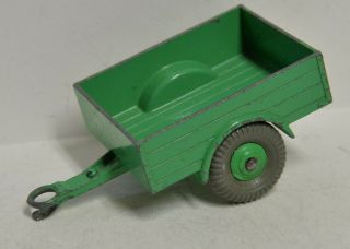 Meccano Dinky Toys 27m / 341 Land Rover Green Trailer England 1940s - 50s