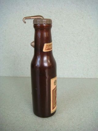 Vintage Schlitz beer mini - bottle with bottle opener cap 4