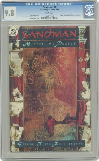 Sandman (2nd Series) 4 1989 Cgc 9.  8 0958793009