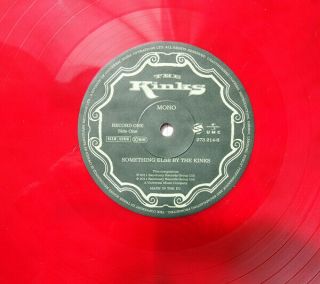 THE KINKS SOMETHING ELSE RED VINYL 2 LP MONO & STEREO LTD RSD limited 2