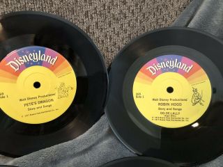 Disneyland Story And Songs Records With Read Along Books 2