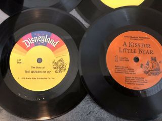 Disneyland Story And Songs Records With Read Along Books 6