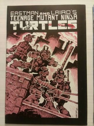 TEENAGE MUTANT NINJA TURTLES 1,  2,  3 1985 - 1988 MIRAGE STUDIOS 1st - 3rd PRINTINGS 2