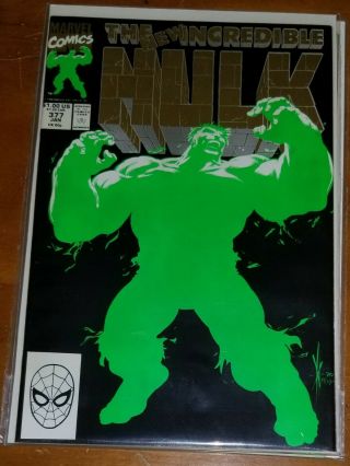 Incredible Hulk 377 2nd Print 1st Professor Hulk Avengers Endgame Nm Marvel