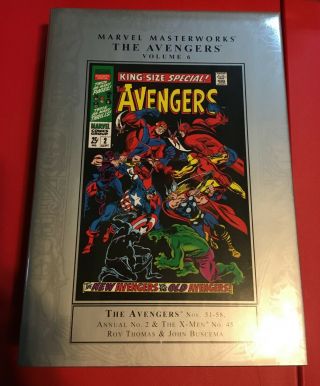Marvel Masterworks Mmw Avengers Volume 6 Hc Hardcover Oop Omnibus