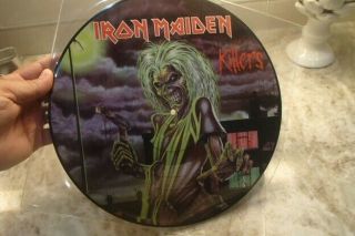 Iron Maiden Killers Lp Picture Disc Heavy Vinyl Eu Limited Edition
