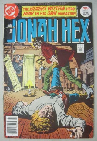 Jonah Hex 1 April 1977 Dc Comics First Issue Michael Fleisher Garcia Lopez