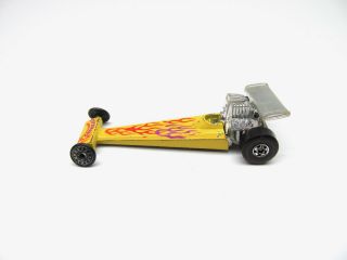 Hot Wheels Redline Inferno Dragster Flying Colors With Wheel Issue