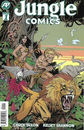 Jungle Comics Issue 1 Modern Age First Print 2019 Chuck Dixon Kelsey Shannon