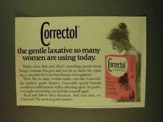 1979 Correctol Laxative Ad - So Many Women Are Using