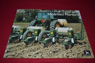 John Deere Pull Type & Mounted Planters For1973 Dealer 
