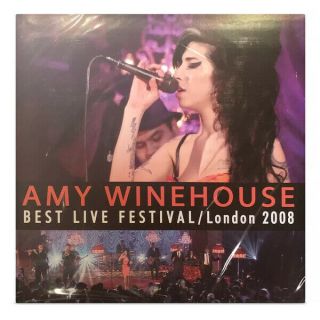 Amy Winehouse Best Live Festival London (2008) Vinyl From Argentina
