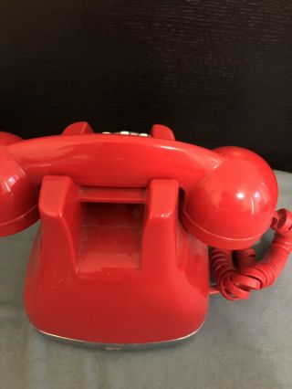 COCA - COLA PUSH BUTTON TELEPHONE.  Red.  Coke.  Phone.  Dome - FROM 2001 3