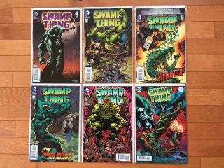 Dc Comics Swamp Thing 1,  2,  3,  4,  5,  6 Full Run 2016 Len Wein,  Kelley Jones