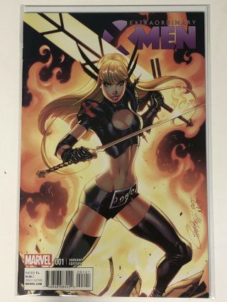 Extraordinary X - Men 1 Scott Campbell Variant Cover 1:25 Marvel Comic Book
