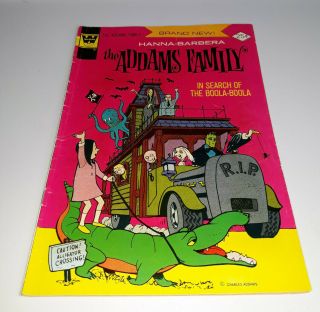 Addams Family 1 Hanna Barbera Gold Key 1974 Comic Book Q1