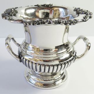 Vintage James Dixon & Sons Silverplate Miniature Urn Vase