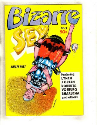 Bizarre Sex 3 Vf Kitchen Sink Comix 1st Print Comic Book Underground Fm6
